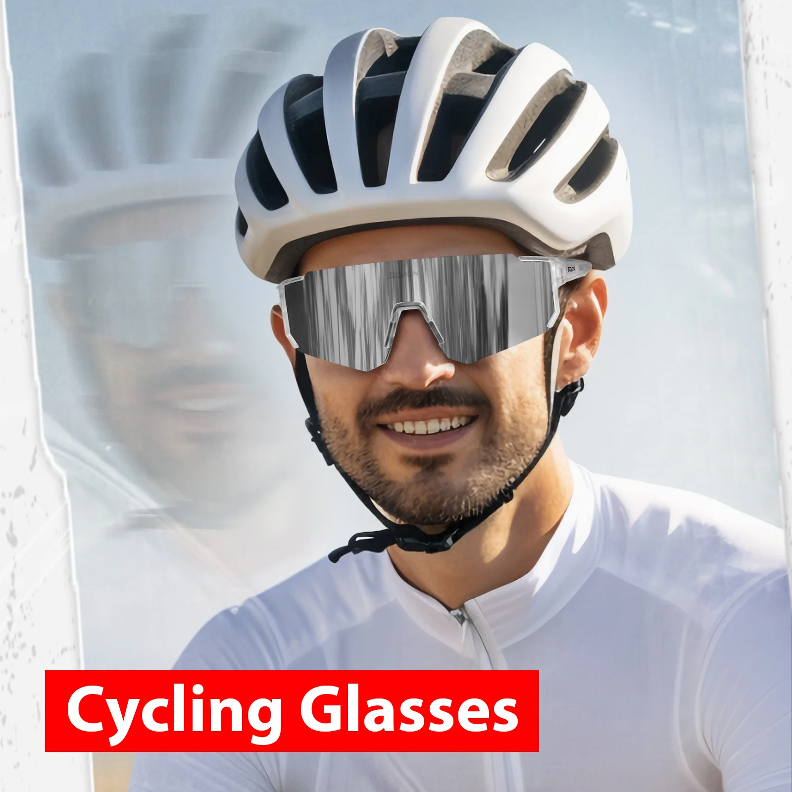SCVCN New Outdoor Cycling Sunglasses Men Road Driving Bike Glasses Sports Mountain Climbing Women Bicycle Cycling UV400 Goggles - Image 3