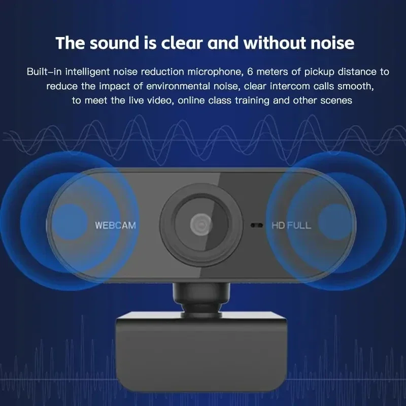 Camera 1080P HD Computer USB Camera With Built In Microphone For Work Tripod Network Web Camера - Image 4