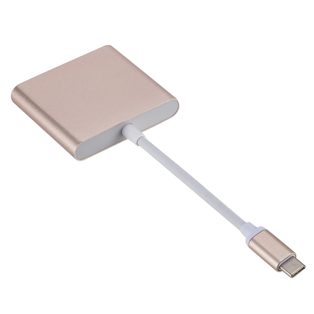 3 in 1 Usb Hub USB C to HDMI Splitter HUB Type-c to HDMI-compatible USB3.0 Docking Station For MacBook AirPro Samsung - Image 6