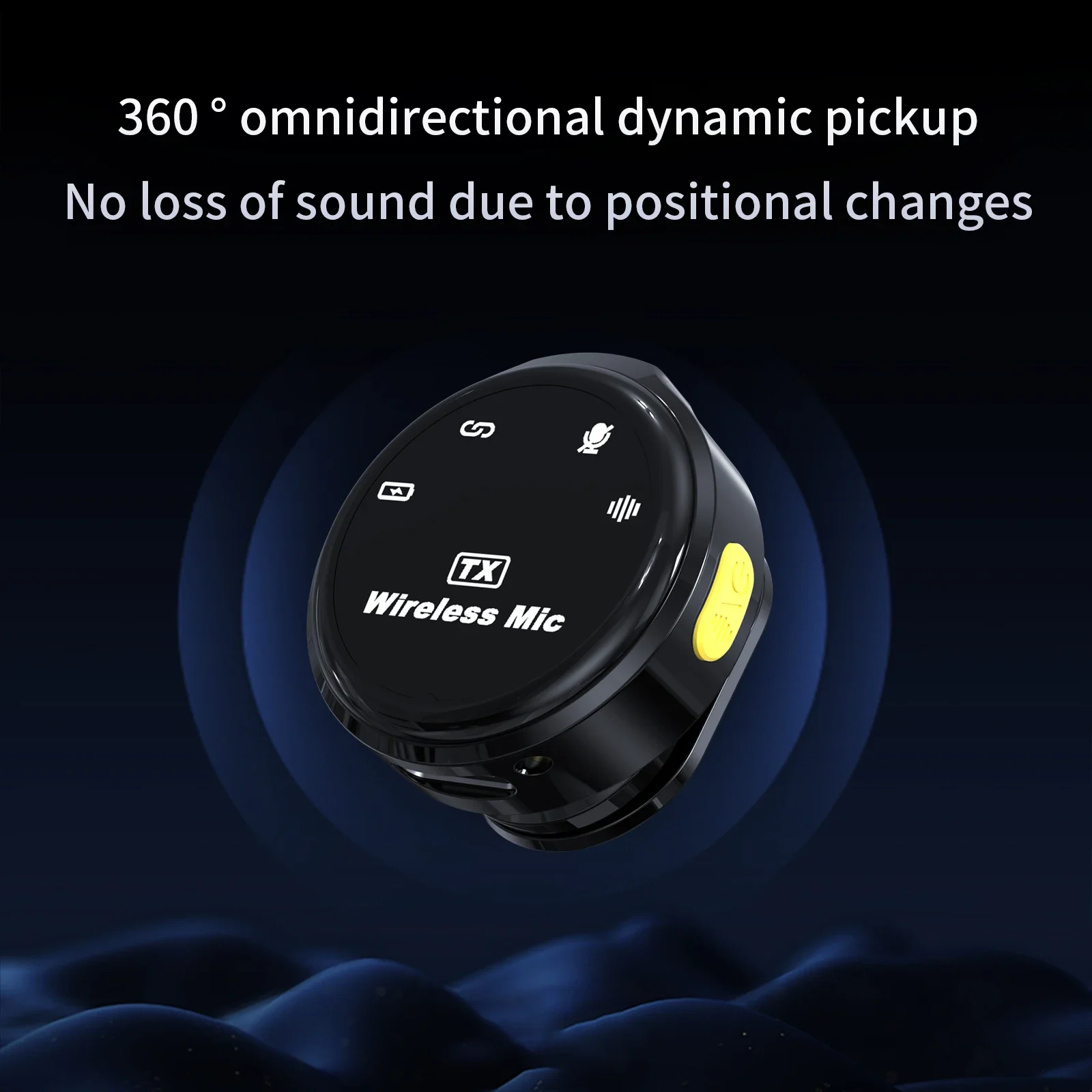 Wireless Lavalier Microphone Dual Omnidirectional Condenser Lavalier Microphone Microphone for iPhone Android Video Recording - Image 4