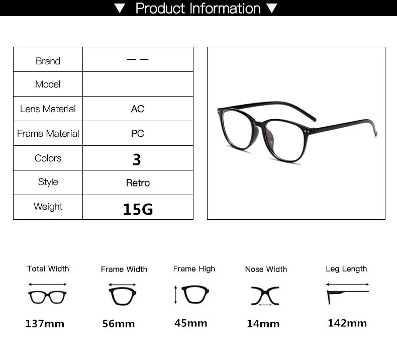 Fashion Reading Glasses Anti-Blue Light Women Men Computer Presbyopia Hyperopia Reading Eyeglasses+1.0+1.5+2.0+2.5+3.0+3.5+4.0 - Image 6