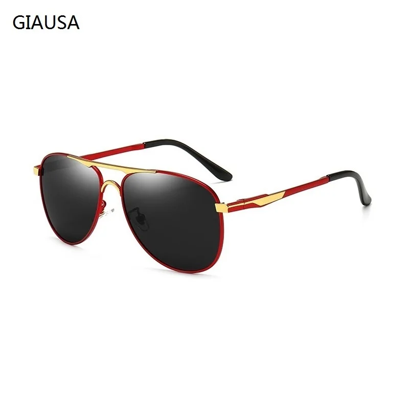 Luxury Pilot Polarized Sunglasses Men Women Driving Fishing Retro Sun Glasses Brand Designer Male Metal Sunglasses For Man UV400 - Image 5