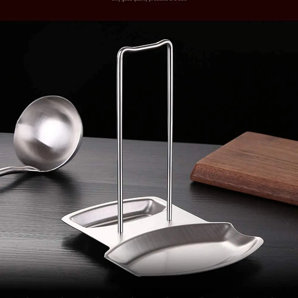 Stainless Steel Pot Lid Rack Detachable Pan Cover Shelf Kitchen Multifunctional Spatula Holder Spoon Stand Kitchen Accessories - Image 7