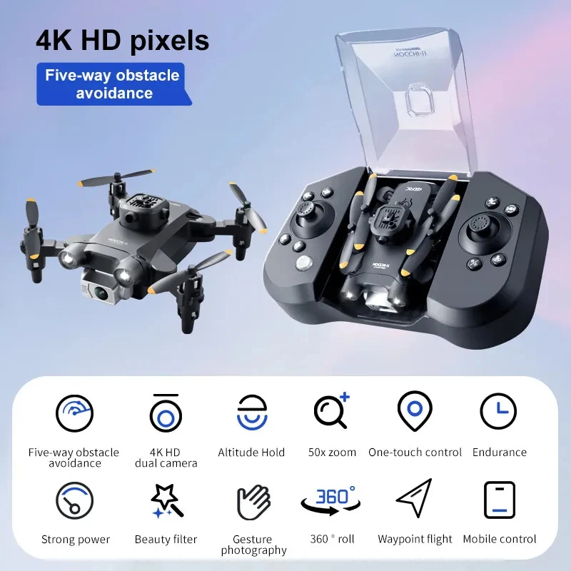 Xiaomi V2 Mini Drone Professional 8k HD Camera 5G Wifi FPV Air Pressure Altitude Hold Foldable Quadcopter RC Drone Toys - Image 4