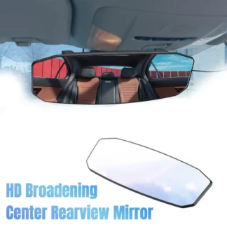 Universal Wide Angle Convex Rearview HD Mirror Center Rear View Baby Child Seat Watch Sun Visor Interior Monitor Auto Accessory