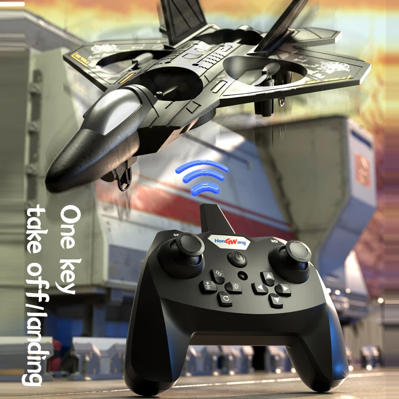 L0712 RC Plane 2.4G Remote Control Aircraft Gravity Sensing Aircraft Glider with Light EPP Foam Fighters for Boys Children - Image 4