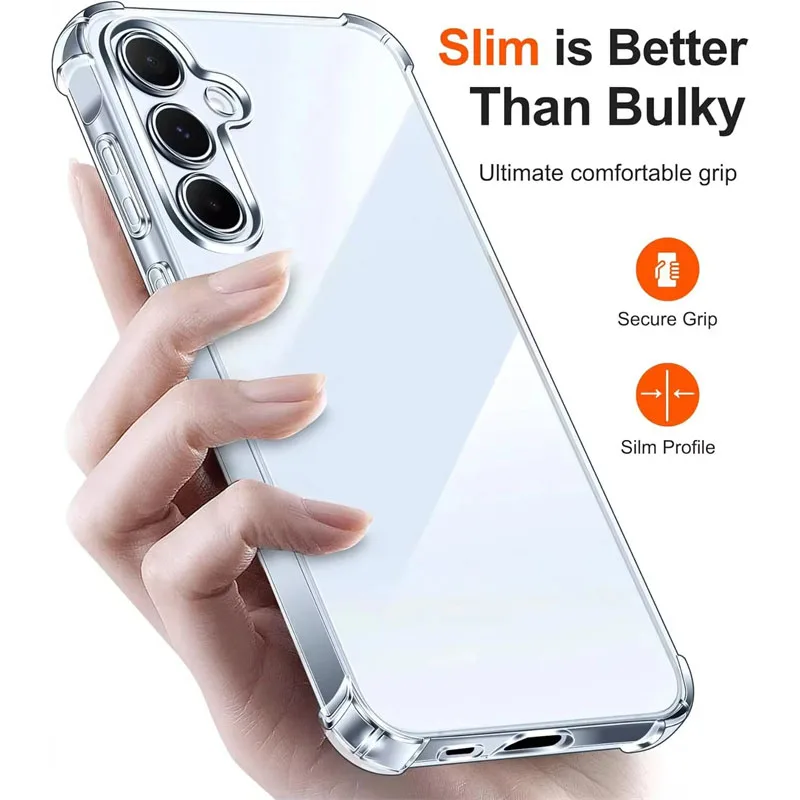 Shockproof Case For Samsung Galaxy A56 A55 A54 A17 A36 A26 A16 5G A15 A35 A25 A34 A14 A24 A33 A53 A13 A32 A52 A12 Phone Cover - Image 5