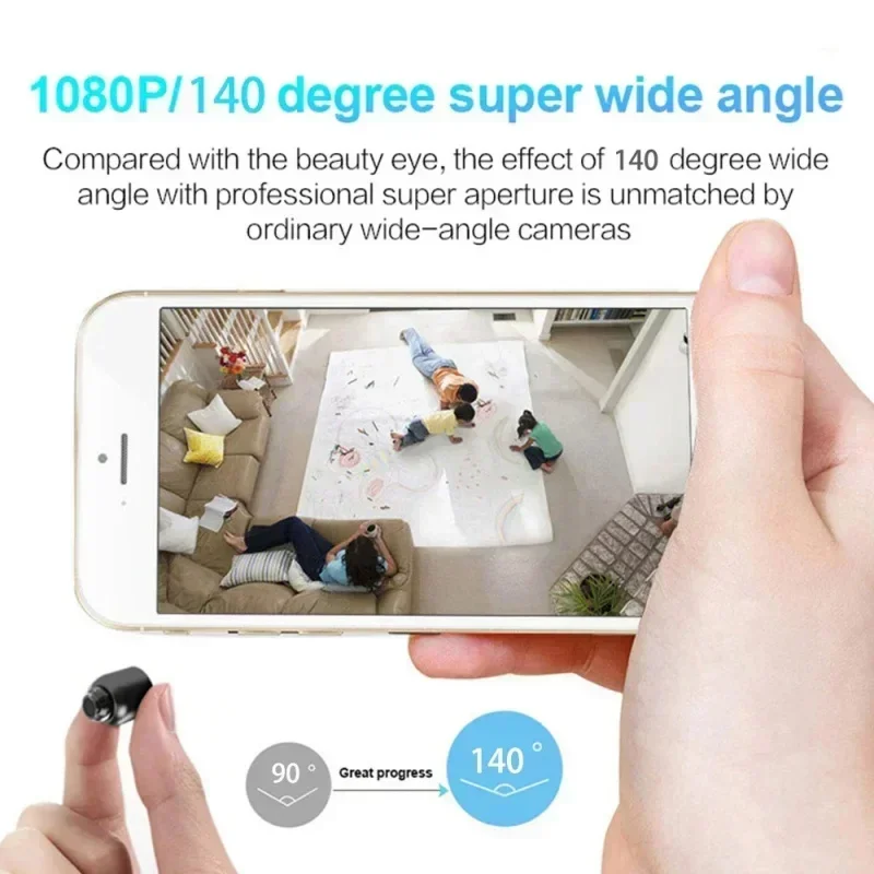 Xiaomi X5 Camera 1080P HD Wifi Wireless Night Vision Motion Detection Video Camera Home Security Camcorder Audio Video Recorder - Image 4