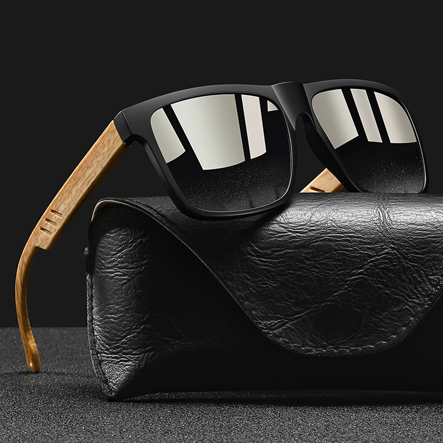 Fashion Vintage Square Square Frame Sunglasses Men Women Fishing Driving Man Luxury Brand Designer Sun Glasses UV400 Eyewear - Image 2