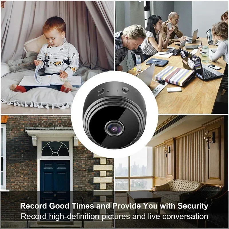 Xiaomi A9 Mini Camera 1080p HD Wifi Indoor Safety Wireless Monitor Camcorders Night Version Video Intelligent Home Camera 2025 - Image 4