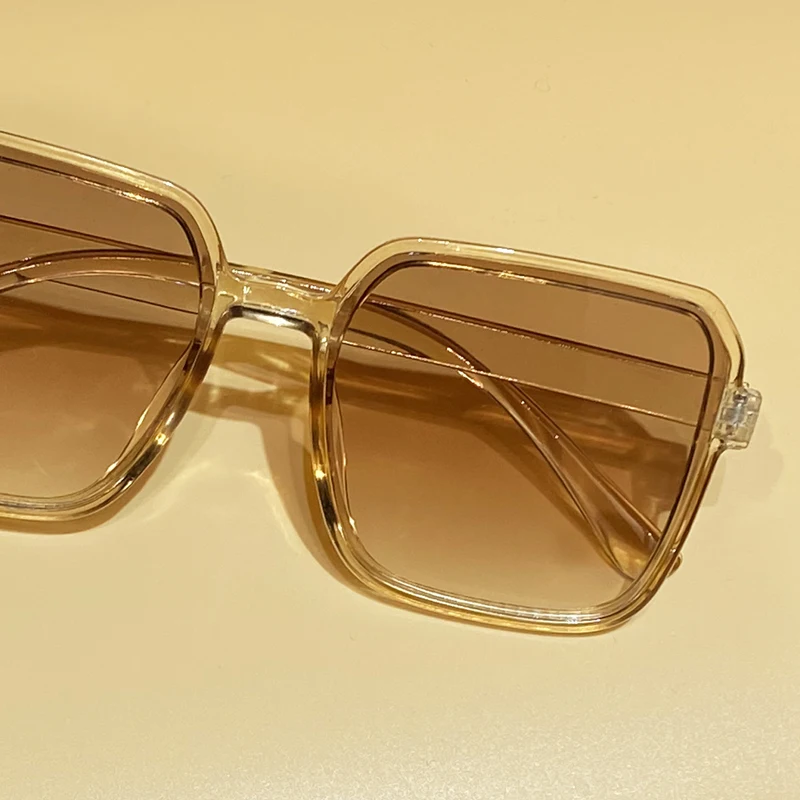 5pcs the glasses combination Square large frame casual fashion sunglasses 2024 new cross-border street shot unisex sunglasses - Image 3