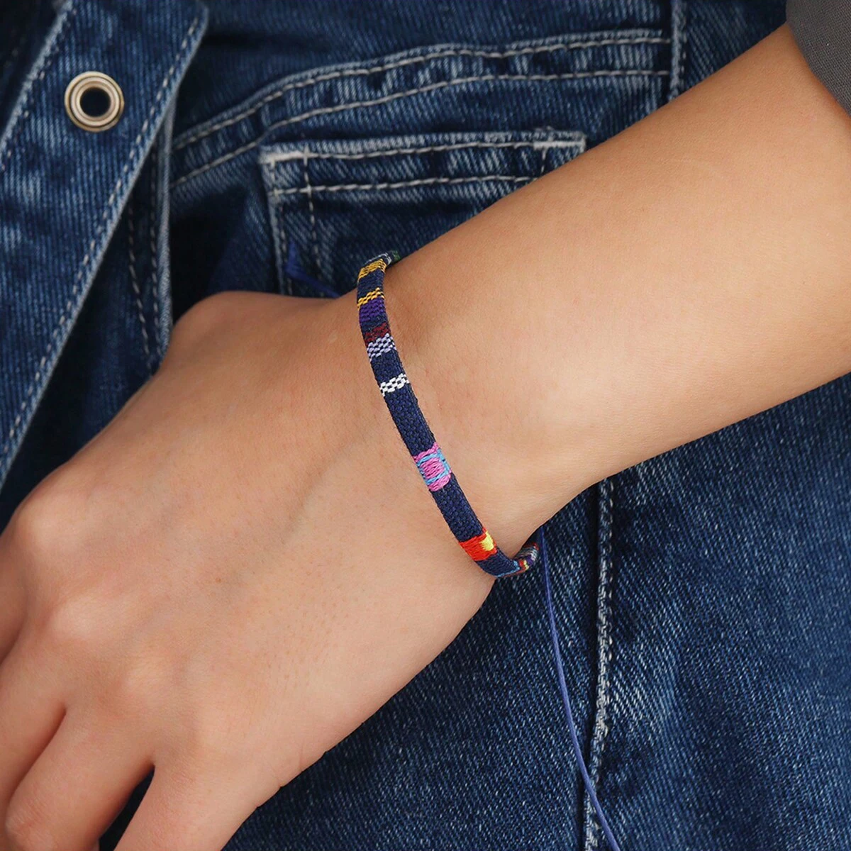 12pcs Boho Surfer Beach Bracelet Set Men & Women Braided Boho Summer Bracelets Handmade Festival Jewelry - Image 4