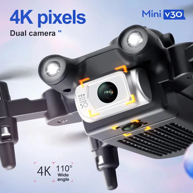 Xiaomi V2 Mini Drone Professional 8k HD Camera 5G Wifi FPV Air Pressure Altitude Hold Foldable Quadcopter RC Drone Toys - Image 2