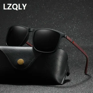 Luxury Square Vintage Polarized Sunglasses For Men Women Fashion Travel Driving Sun Glasses Male TR90 Eyewear UV400