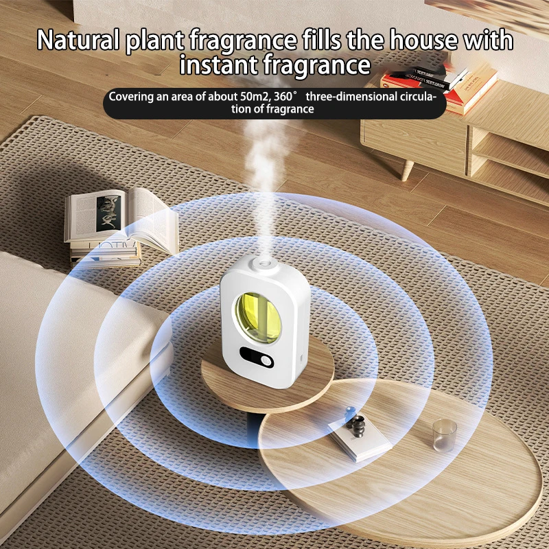 Automatic Diffuser Aromatherapy Machine Air Fragrance Air Freshener Toilet Bathroom Aroma Essential Oil Dispenser Humidifier - Image 7