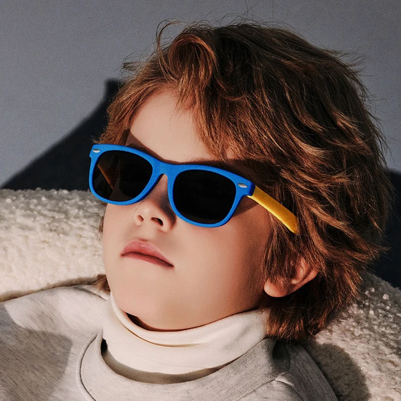 New Children's Color Matching SunglaSSeS For Boys And Girls, Version, UV Resistant BaBy Summer SunShades - Image 3