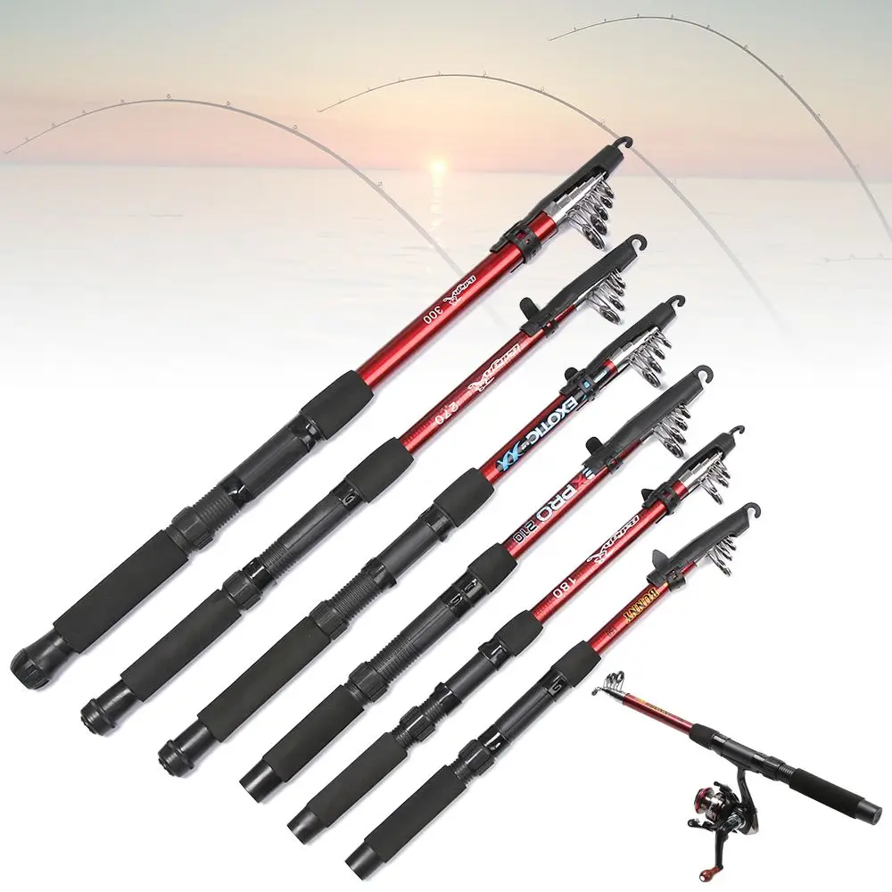 1.5-3.0m Fishing Tackle Tools Outdoor Fiberglass Sea Rod Telescopic Fishing Rod Pole - Image 5