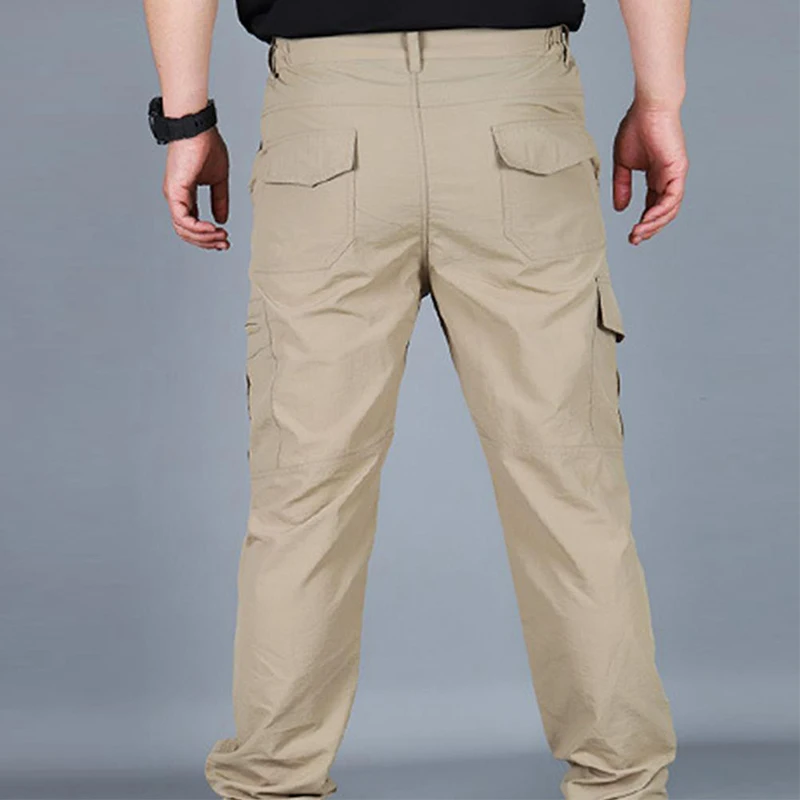 2025 Summer Tactical Pants Mens Quick Dry Thin Trousers Lightweight Casual Waterproof Pants Outdoor Workout Breathable Long Pant - Image 6
