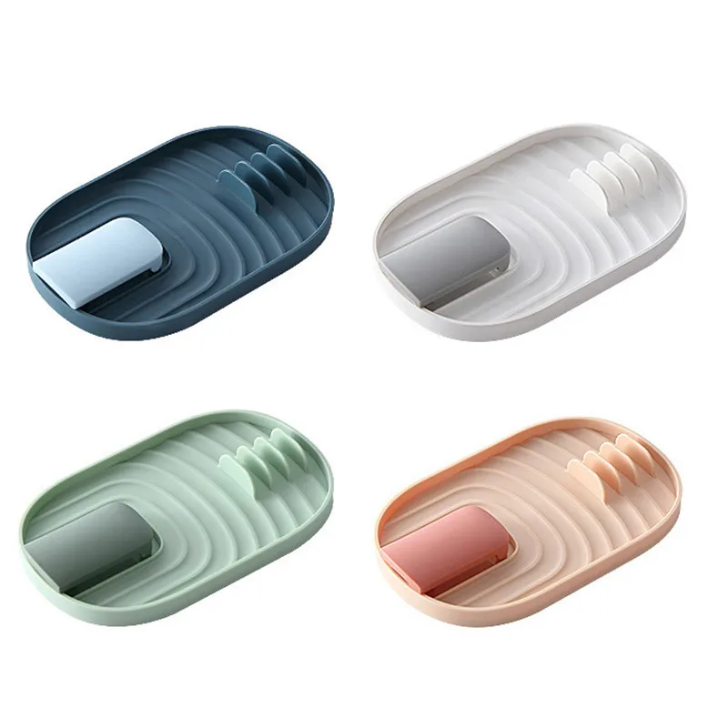 Kitchen Organizer Pot Cover Storage Pancake Turner Rack Soup Ladle Scoop Holder Dish Drain Rack Kitchen Gadgets Accessories - Image 6