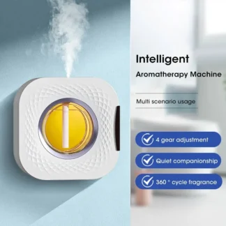 Desktop Diffuser Aromatherapy Machine USB Smart Air Purifier with Display LED Lighting