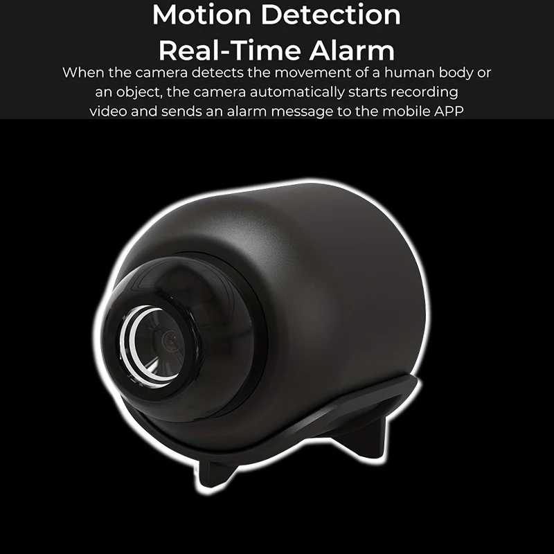 New X5 Mini Camera 1080P Clear Night Vision Lightweight Portable Premium Cams Motion Detection Wireless WiFi Surveillance Camera - Image 6