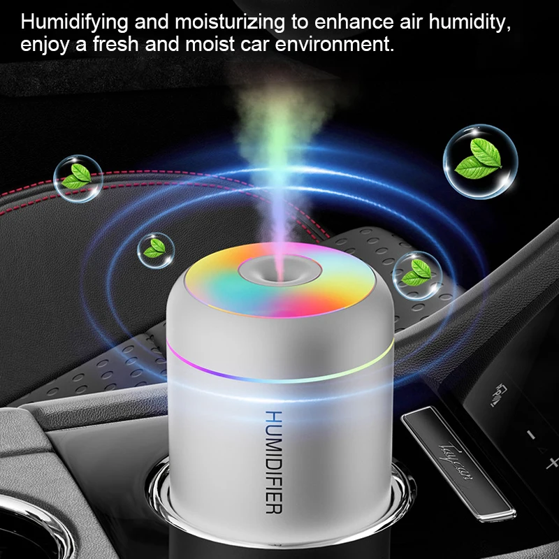 180ML Mini Air Humidifier USB Electric Aroma Diffuser Essential Oil Purifier Aromatherapy Mist Maker Lights For Car Home Bedroom - Image 3