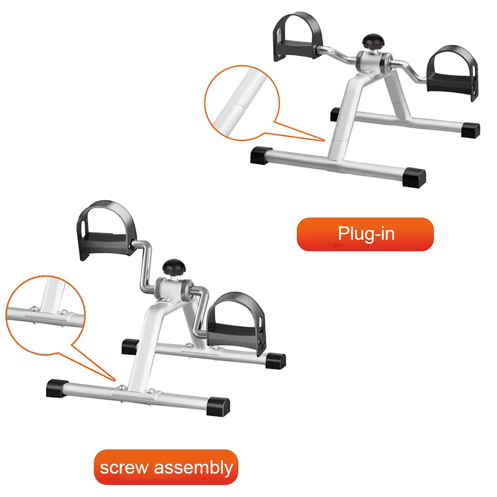 Mini Pedal Exerciser Exercise Bike Indoor Under Desk Bike Pedal Exerciser for Elderly Leg Rehabilitation Home Fitness Equipment - Image 10