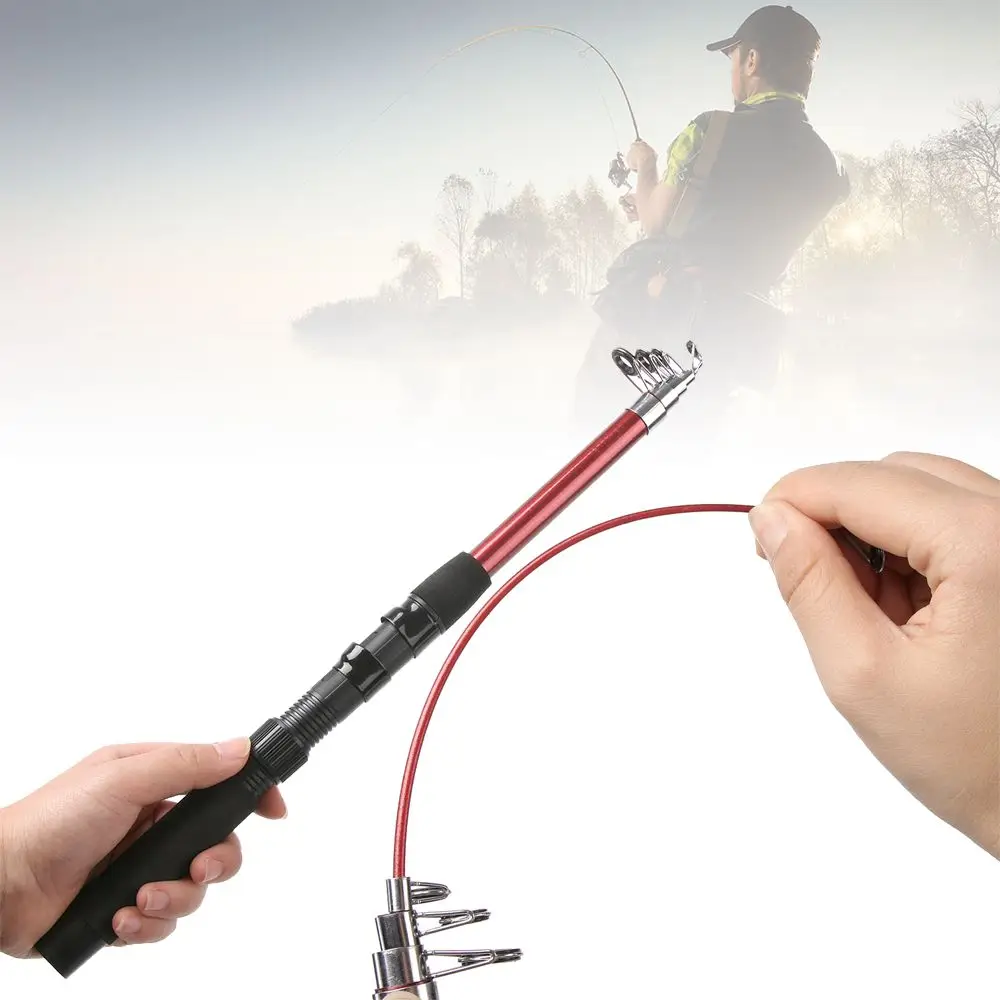 1.5-3.0m Fishing Tackle Tools Outdoor Fiberglass Sea Rod Telescopic Fishing Rod Pole - Image 6