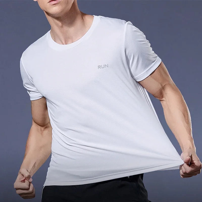 Summer Sport Gym t Shirt Men Quick Dry Running Bodybuilding Shirts Men Short Sleeve Fitness Tops Oversized Brazil t-Shirt Jersey - Image 4