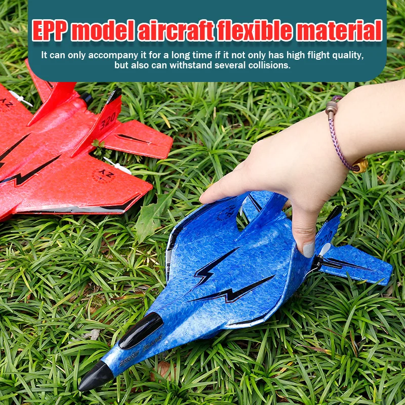 Parkten 2.4G 2CH Glider RC Ariplane P320 Fixed Wing Fighter Aircra Hand Throwing Foam Outdoor Toys For Boys Birthday Gift - Image 6