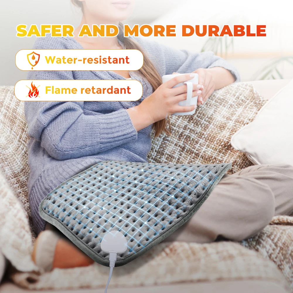 58*29CM Electric Heating Blanket Heated Mat Electro Sheet Pad for Bed Sofa Warm Winter Thermal Blankets Warmer Home Use - Image 3