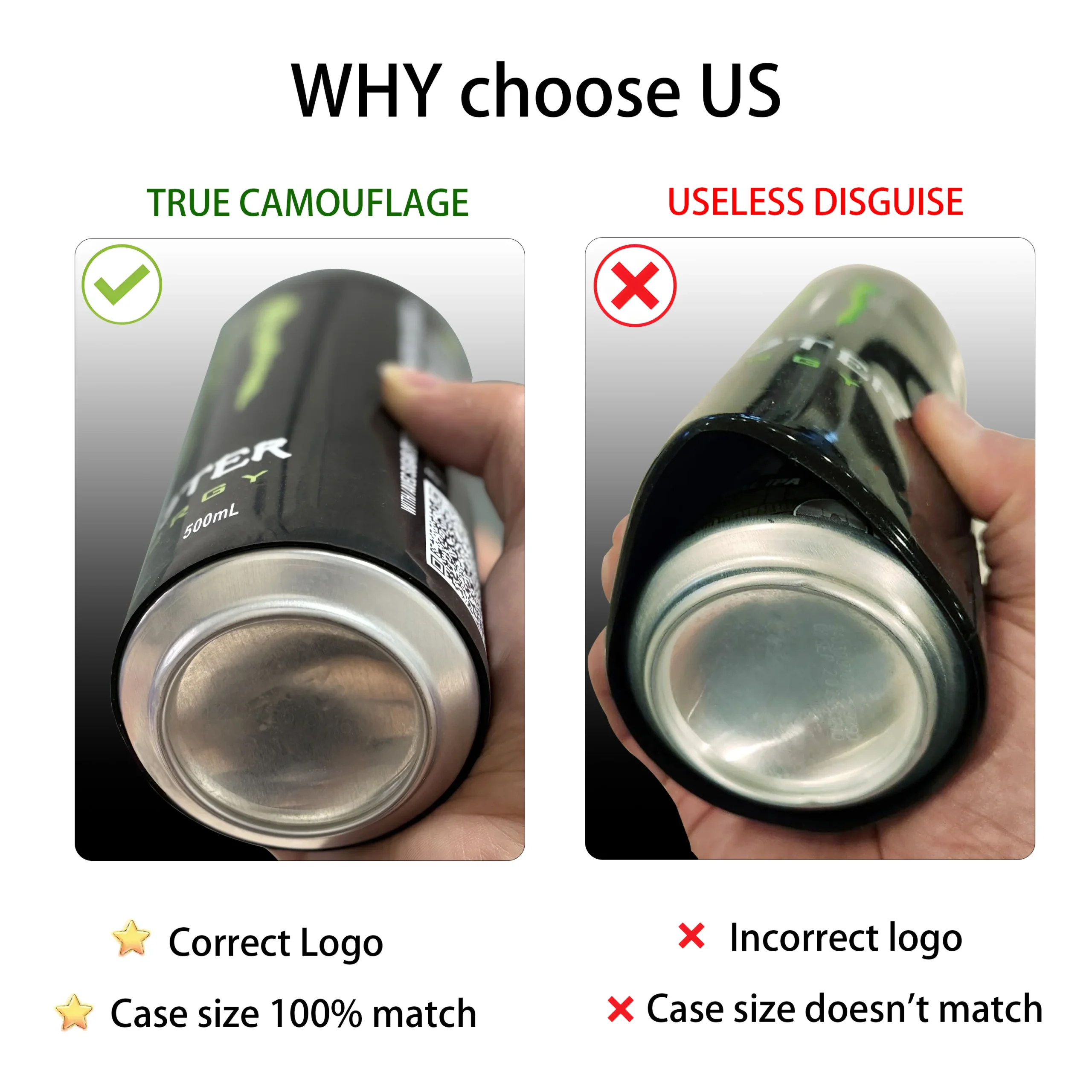 silicone beer can cover Bottle Sleeve hide a beer beer can Case for 330ml to 500ml cans suit for golf basketball park beach - Image 5