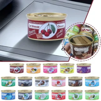 Car Air Fresheners Perfume Auto Supplies Canned Wood Blocks Coffee Flavor Explosion Car Foreign Aromatherapy Deodorant Supplies