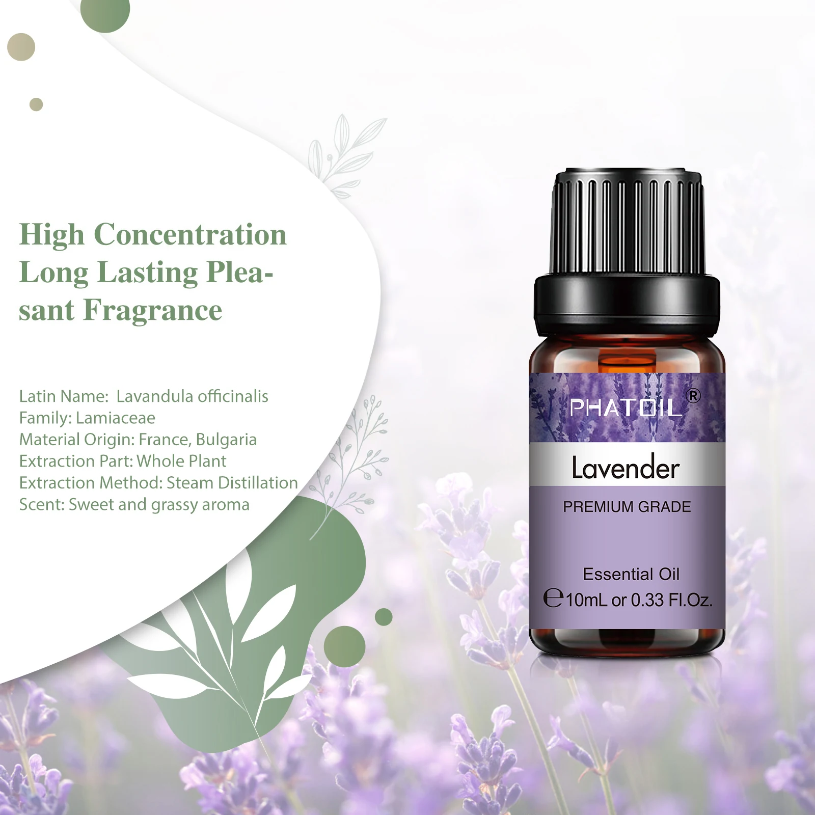 10ml Lavender Essential Oils Pure Natural for Diffuser humidifier Aromatherapy Jasmine Vanilla Aroma Oil for Skin Care, DIY Soap - Image 8