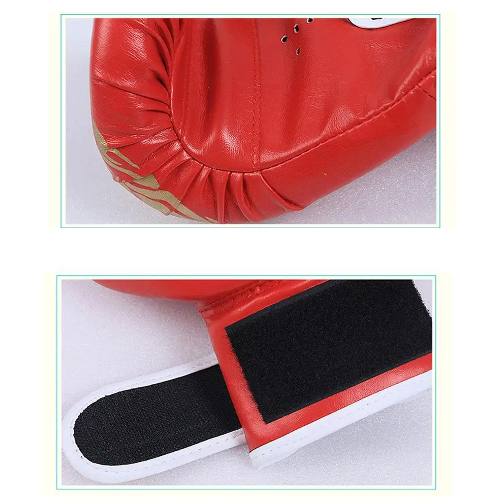 Adults/child MMA Safety Boxing Gloves Helmet Head Gear Protectors PU Leather Gloves Kids Boxing Training Kickboxing Boxer Target - Image 6