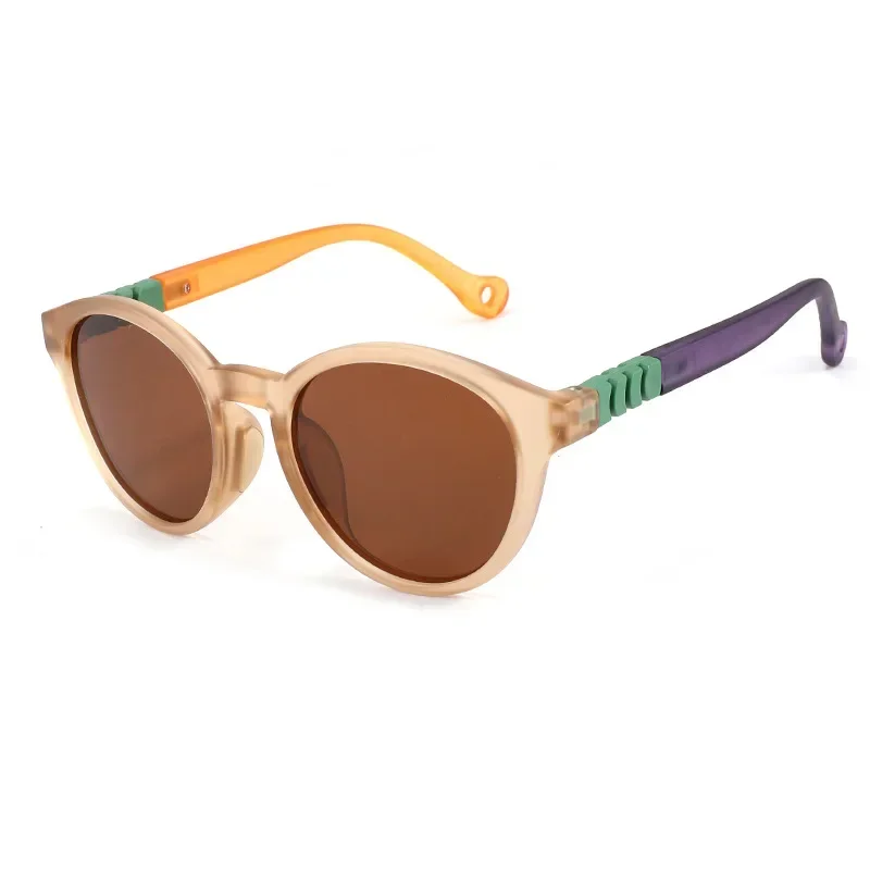 New Fashion Round Children Polarized Sunglasses Kids Sunglasses Boy Girl Stylish Baby Student Eyeglasses Party Eyewear UV400 - Image 5