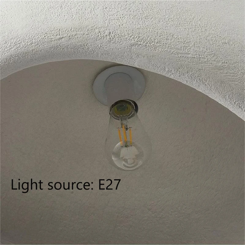 Nordic Wabi Sabi Pendant Lights Modern LED Ceiling Chandelier Lights for Living Room Bedroom Dining Room Home Decor Hanging Lamp - Image 6