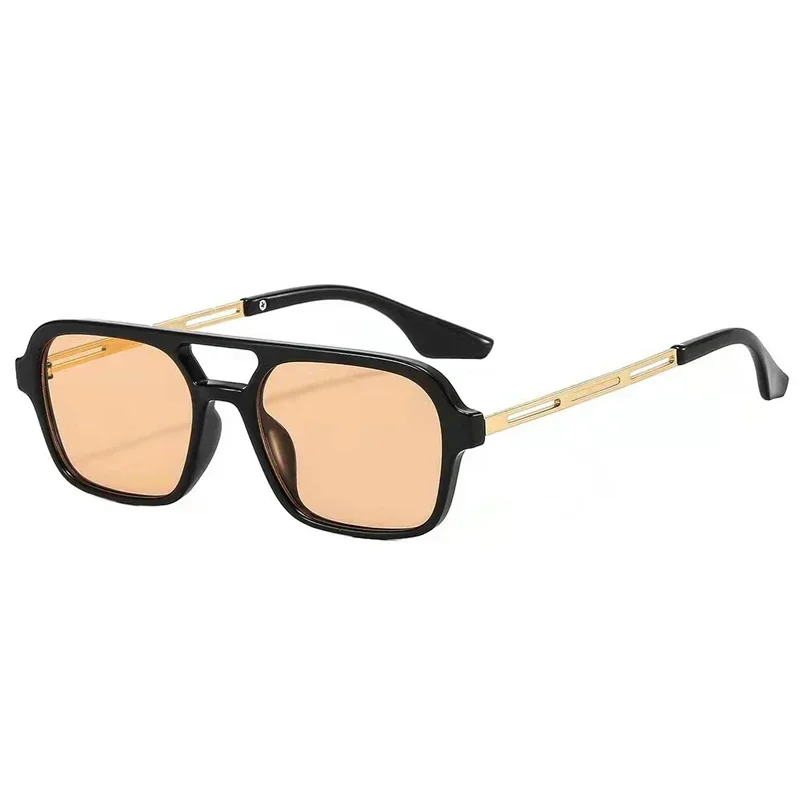 Small Vintage Square Sunglasses Women Brand Designer Mirror Sun Glasses Female Fashion Retro Leopard Frame Blue Oculos De Sol - Image 5