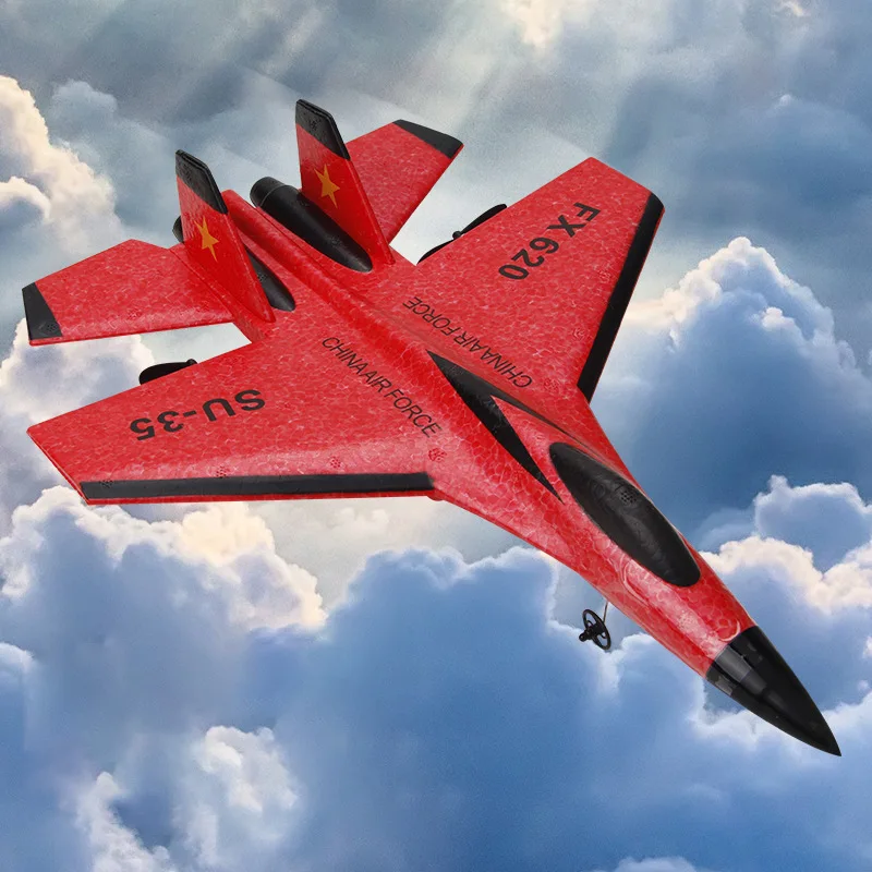 RC Foam Aircraft SU-35 Plane 2.4G Radio Control Glider Remote Control Fighter Plane Glider Airplane Foam Boys Toys for Children - Image 5