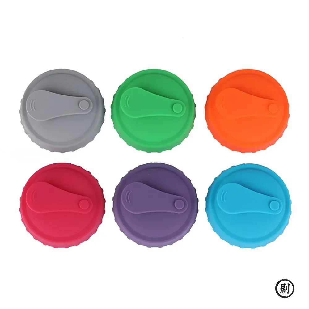 Silicone Soda Can Lid Reusable Can Stopper for Soda Beer Drinks Juice Coke Beverage Fits Standard Cans Protecto Coke Can - Image 3