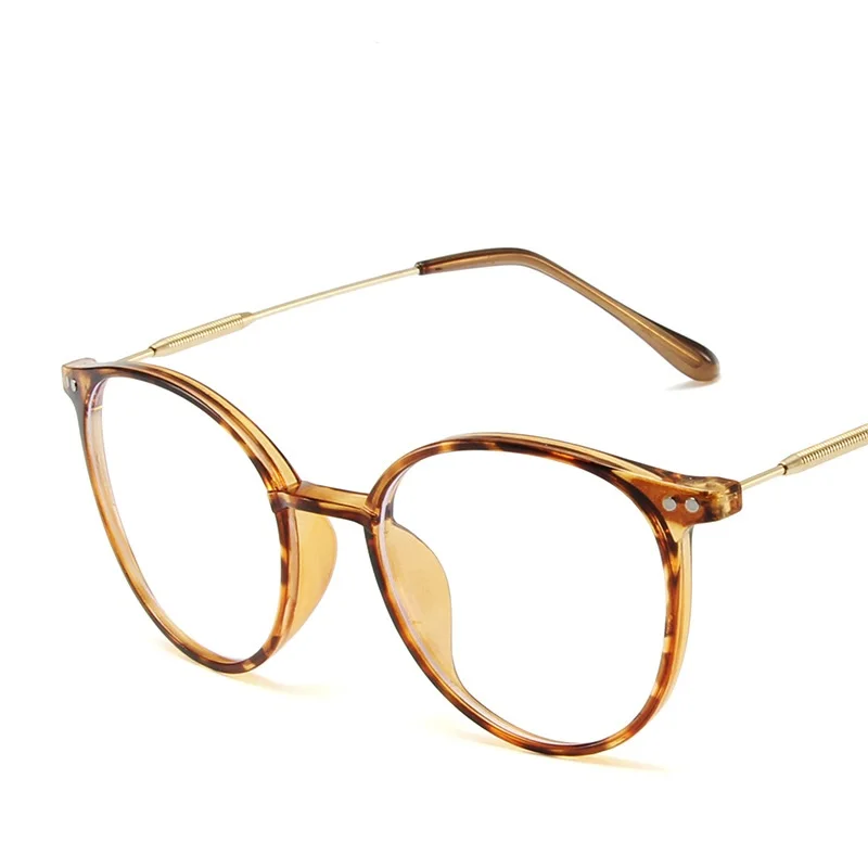Men And Women Round Anti Blue Glasses Computer Frame Optical Lenses New Arrival 2023 - Image 5