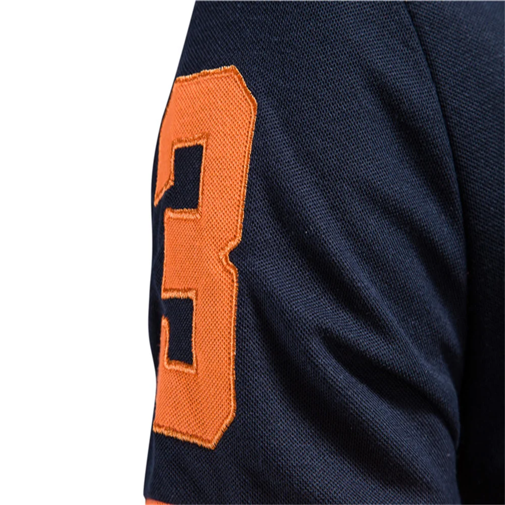 Dropshipping Polo Giraffe Shirt Men Quality Embroidery Summer Short Sleeve Polo Casual Business Social Mens Polos BR Size - Image 6