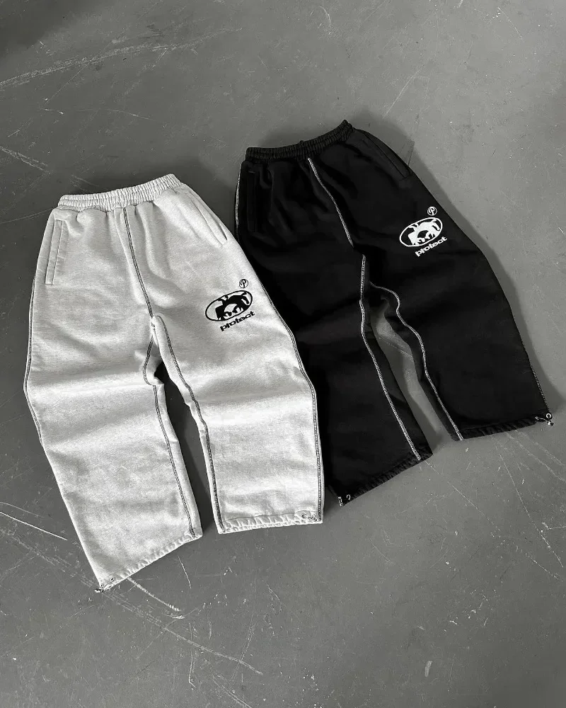 Man Long Pants Cargo Streetwear Joggers Men Y2k Casual Police Trousers Work Pants Male Harajuku Korean Streetwear merican style - Image 5