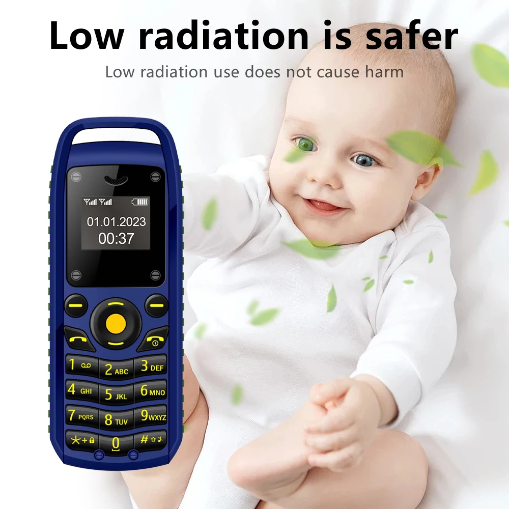 SERVO B25 Button Mini Mobile Phone 2 SIM Standby Bluetooth Dialing Surround Wear Blacklist Smallest Backup Cellphones for Sports - Image 5