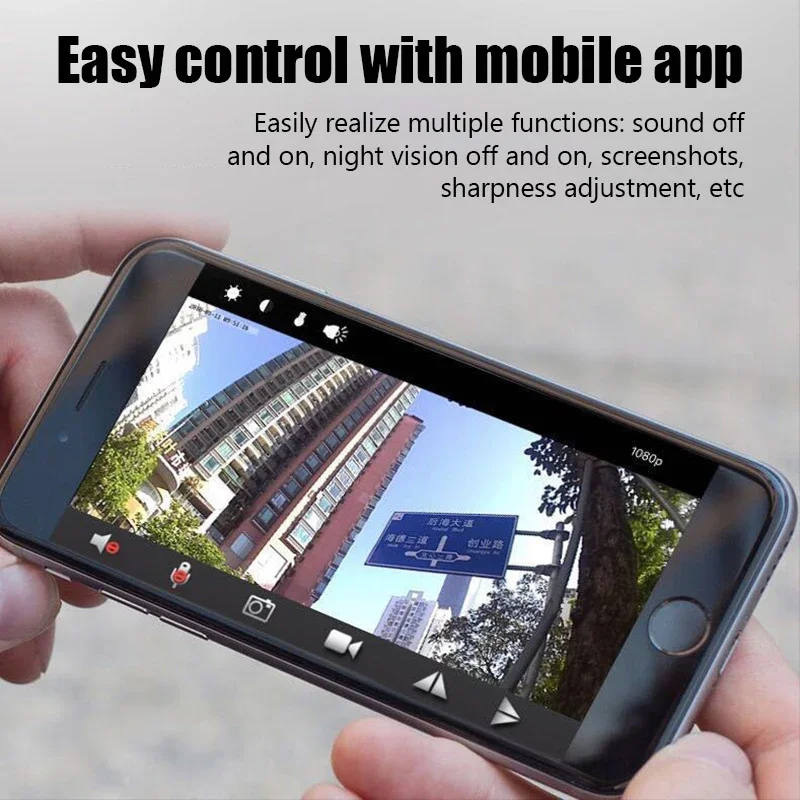 9 WiFi Mini Camera Wireless Video Recorder Voice Recorder Security Monitoring Camera Smart Home For Infants And Pets - Image 6