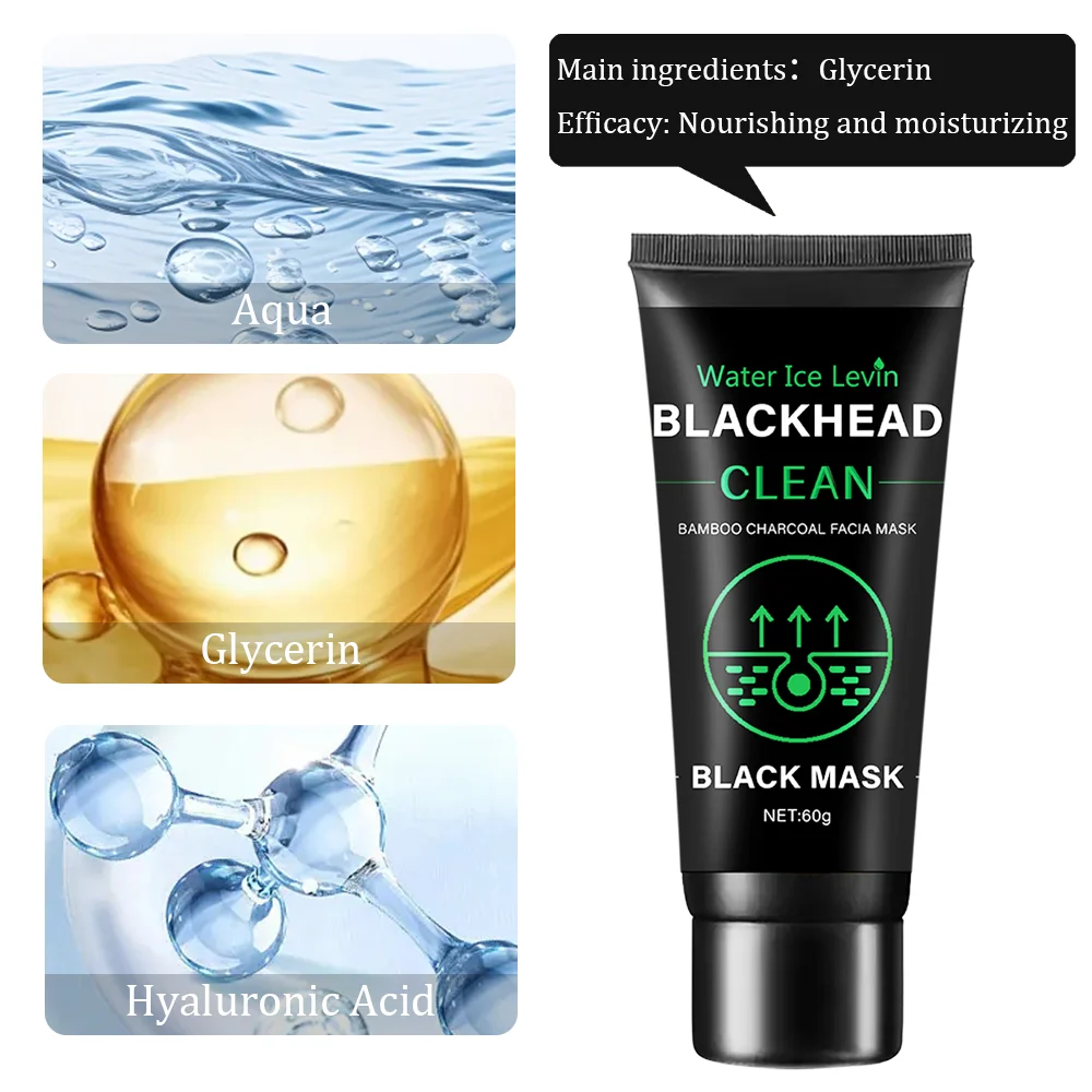 Viral Charcoal Black Mask: Deep Purifying + Pore Minimizing Effect | Bamboo Carbon - Image 5
