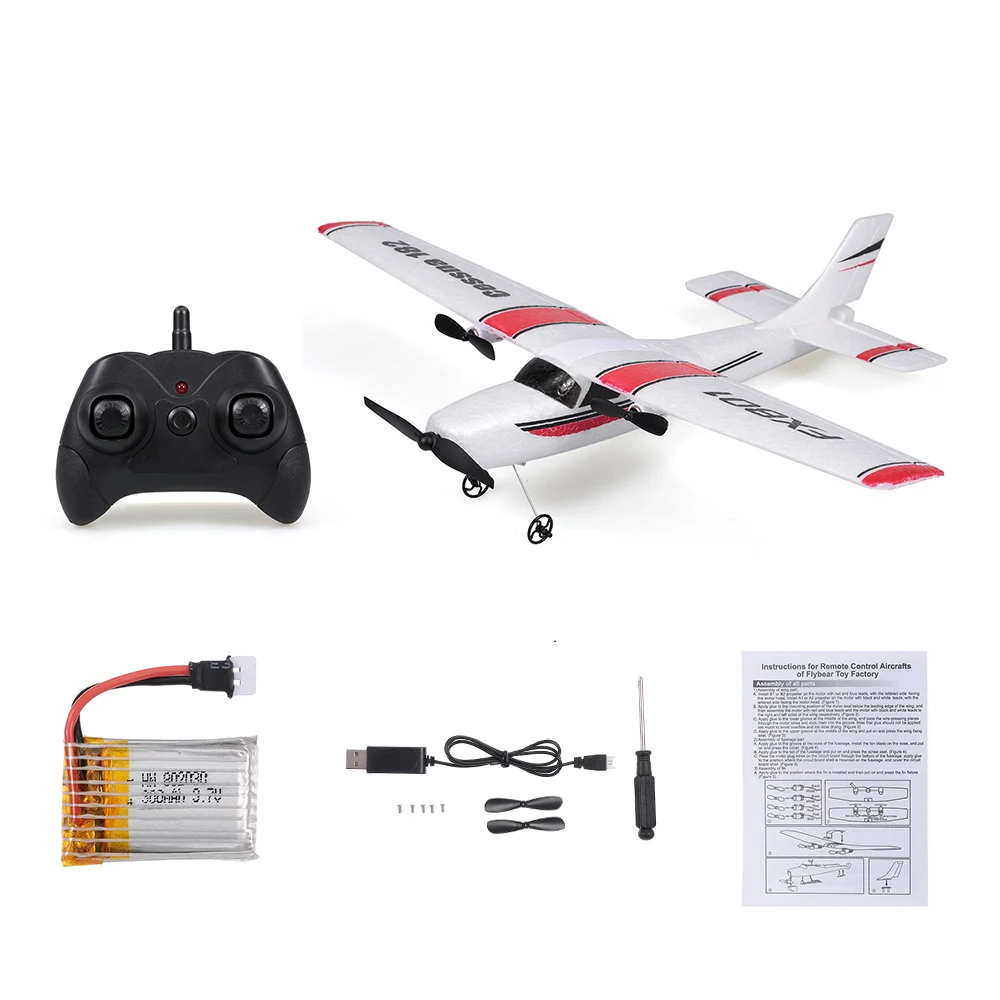 FX801 RC Plane EPP Foam 2.4G 2CH RTF Remote Control Wingspan Aircraft Fixed Wingspan Airplane Toys Gifts for Children Kids - Image 6