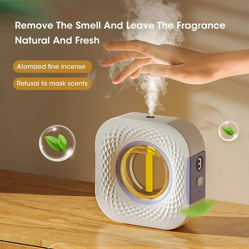 Automatic Fragrance Humidifier Machine Digital Display Hotel Spray Toilet Deodorization Household Perfume Machine Air Diffuser - Image 5