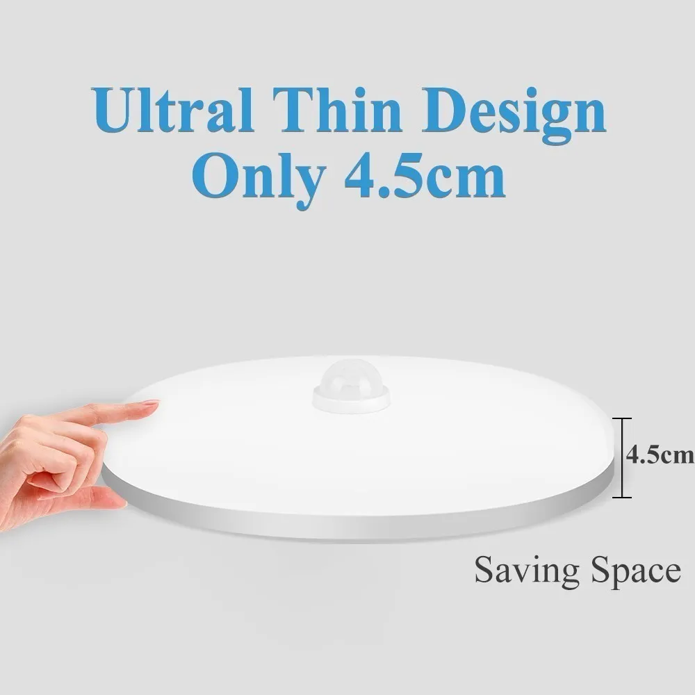 Led Ceiling Lamp With Motion Sensor 40W 30W 20W 18W 15W 12W Led Ceiling Light Fixtures For Entrance Balcony Corridor 110V 220V - Image 5