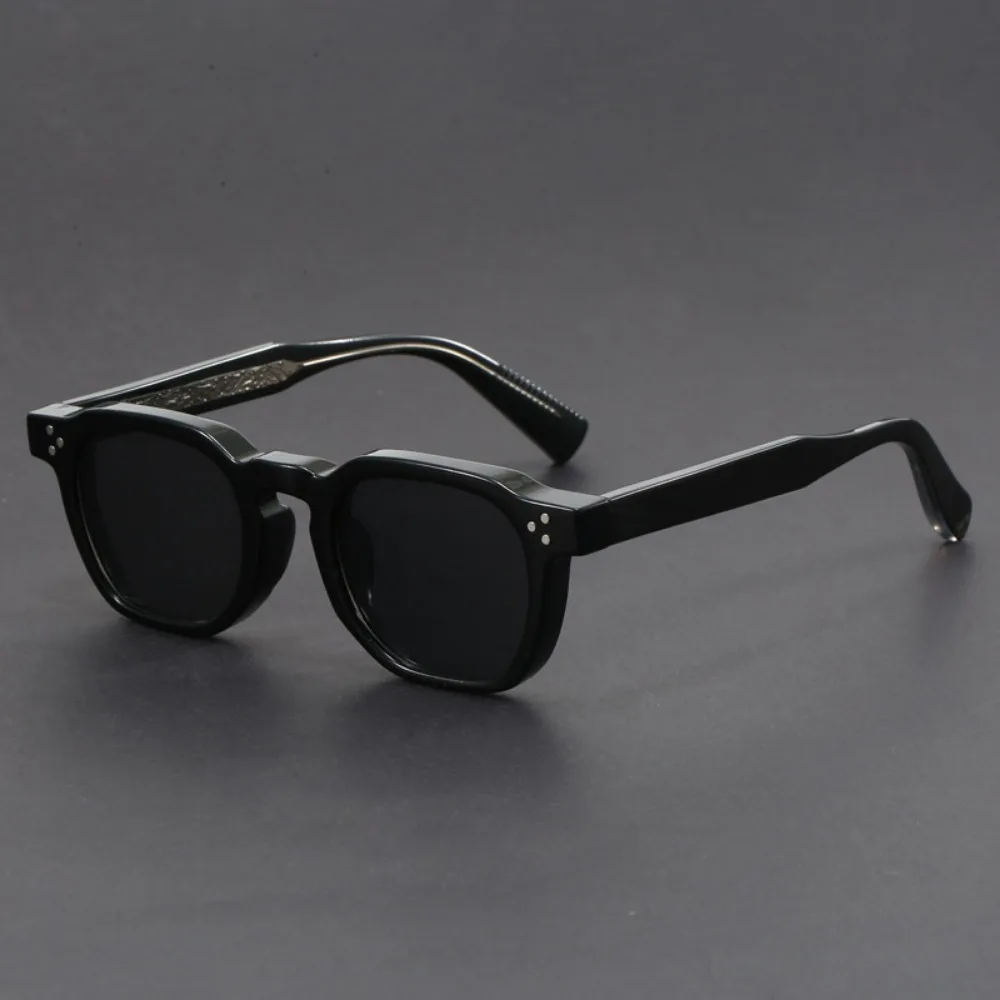 Boho Retro Polarized Sunglasses for Men Frame Polygonal Women's Sunglasses Outdoor High Quality Travel Glasses - Image 4